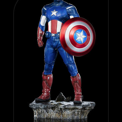 Captain America Battle of NY Avengers: The Infinity Saga 23 cm 1/10