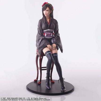 Tifa Lockhart Exotic Dress Final Fantasy VII Remake Static Arts Gallery Statue Figure  23 cm